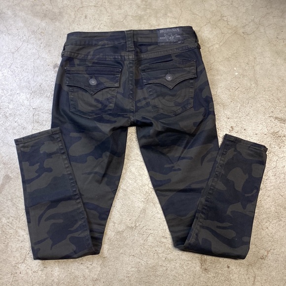 TRUE RELIGION CAMO LEGGING JEAN SZ 27 - Picture 2 of 8